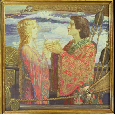Tristan and Isolde, 1912 by John Duncan